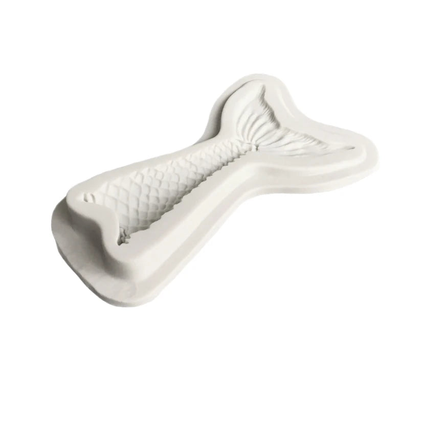 Mermaid Tail Silicone Mold Sugarcraft Cookie Cupcake Chocolate Baking Mold Fondant Cake Decorating Tools