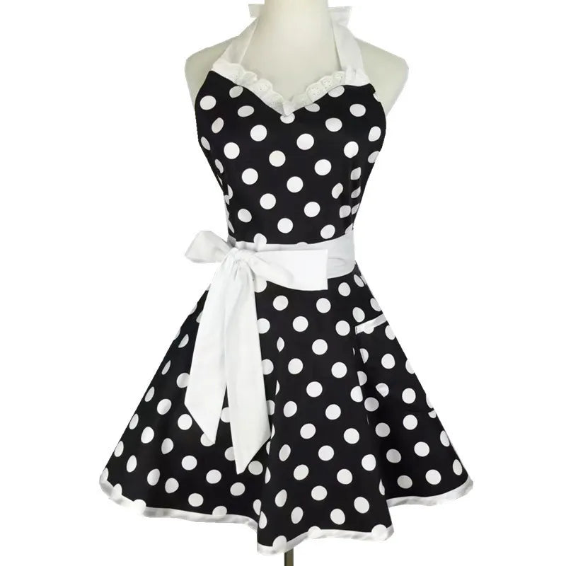 Lovely Apron Cute  Large Swing Princess Apron kitchen Cooking Oilproof Aprons for Women Girls