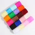 10 Meters Grosgrain Ribbon Solid Fabric for Gift Wrapping Wedding Bows Decoration Hair Sewing Supplies DIY Crafts Accessories