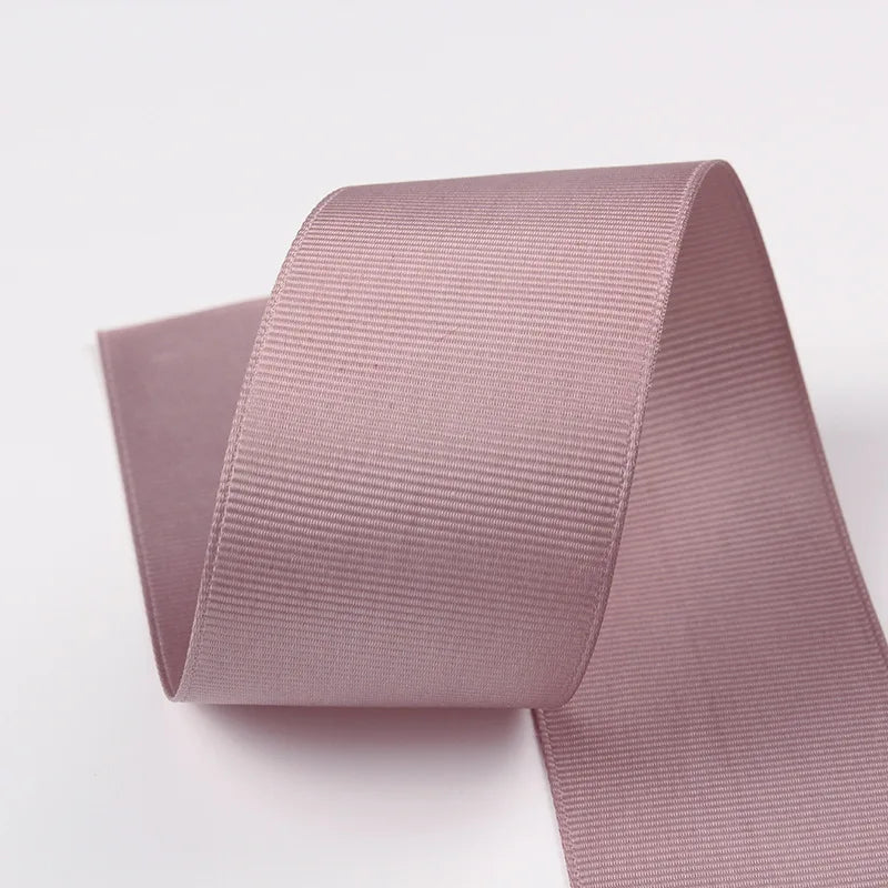 10 Meters Grosgrain Ribbon Solid Fabric for Gift Wrapping Wedding Bows Decoration Hair Sewing Supplies DIY Crafts Accessories