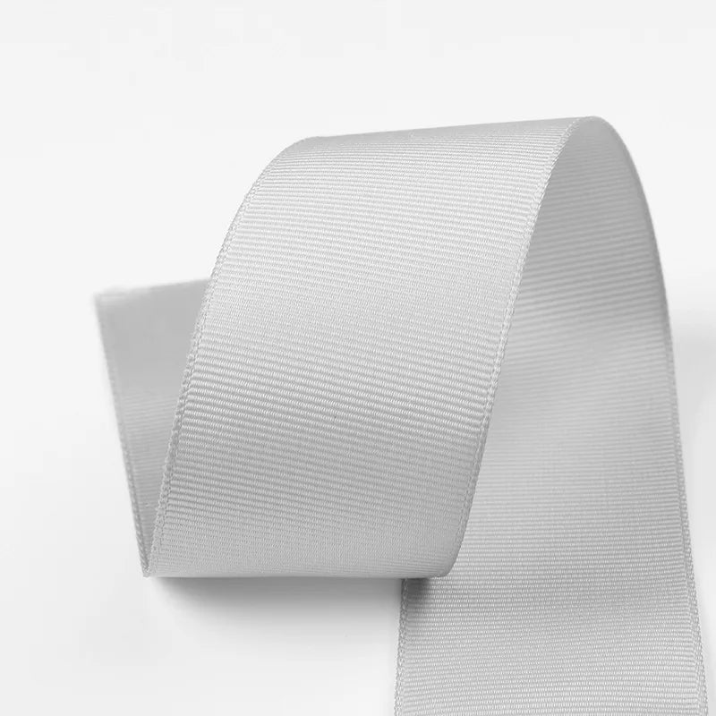 10 Meters Grosgrain Ribbon Solid Fabric for Gift Wrapping Wedding Bows Decoration Hair Sewing Supplies DIY Crafts Accessories
