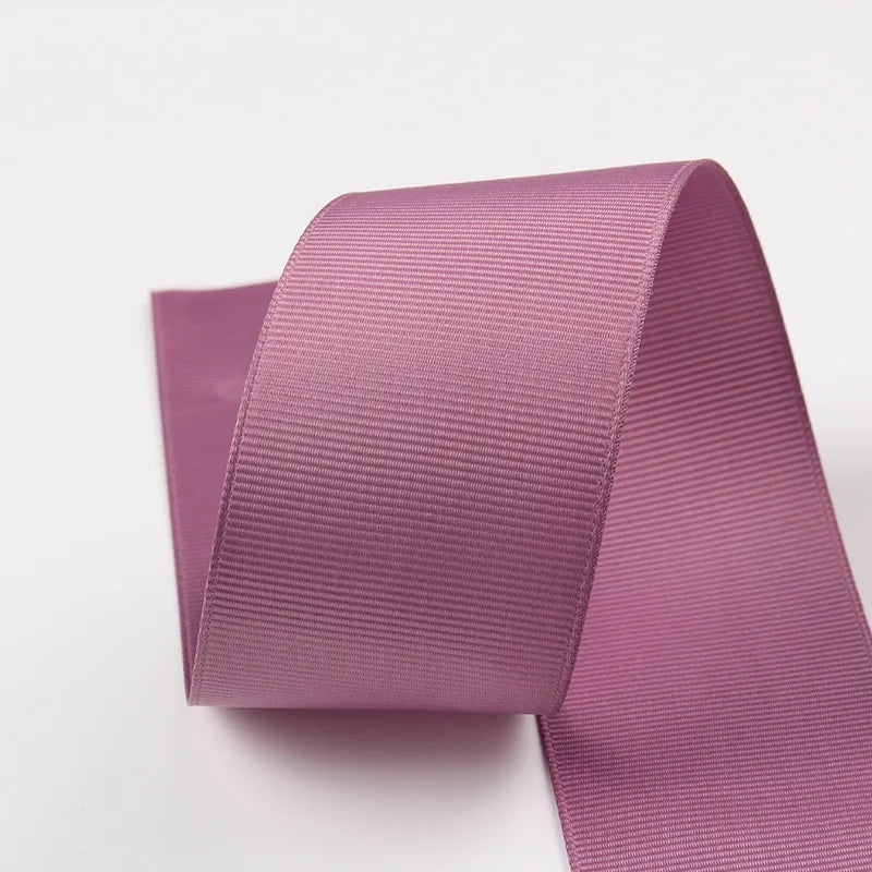 10 Meters Grosgrain Ribbon Solid Fabric for Gift Wrapping Wedding Bows Decoration Hair Sewing Supplies DIY Crafts Accessories