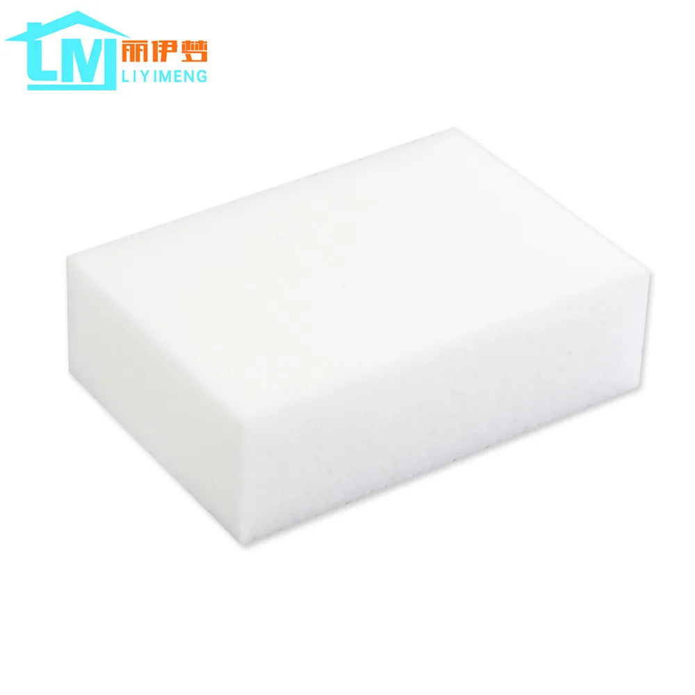 50pcs White Magic Melamine Sponge Eraser Kitchen Office Bathroom Clean Accessory/Dish Cleaning  Nano 100*70*30mm