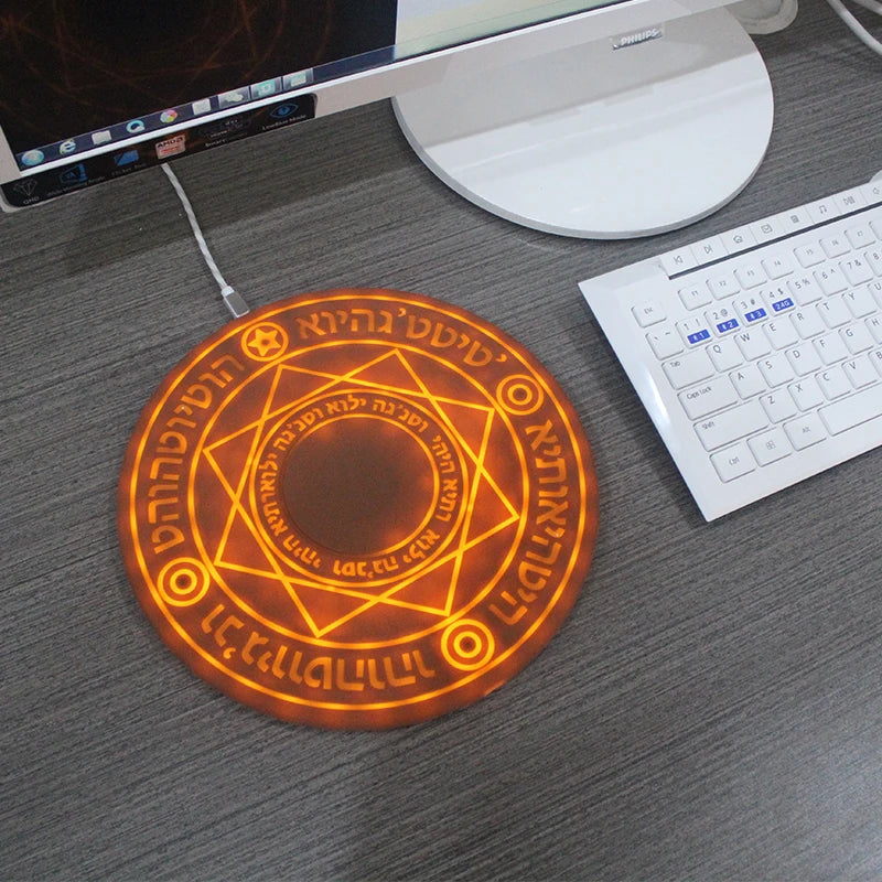 New Arrival Magic Array Wireless Charger Universal Qi Wireless Fast Charger Charging Pad for some Mobile Phone 5W/10W