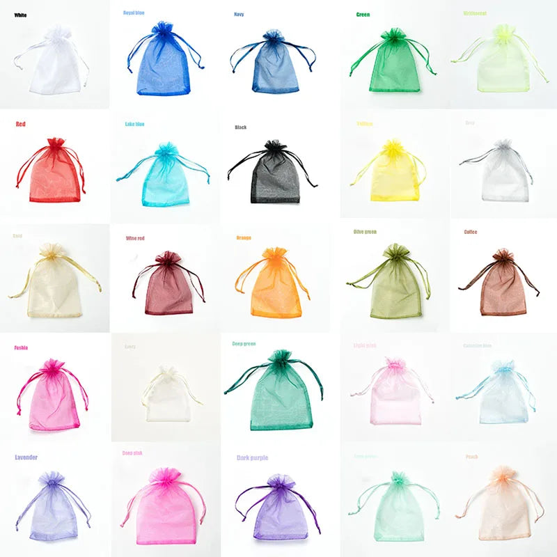 RE 100pcs 22 Colors 7x9 9x12cm 10x15 13x18cm Wedding