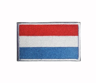 1 PC Luxembourg Estonia Lebanon Jordan Jamaica Country Fabric Flag Patch Sew on Clothes Armband Backpack Sticker DIY Accessories