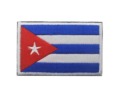 1 PC Luxembourg Estonia Lebanon Jordan Jamaica Country Fabric Flag Patch Sew on Clothes Armband Backpack Sticker DIY Accessories