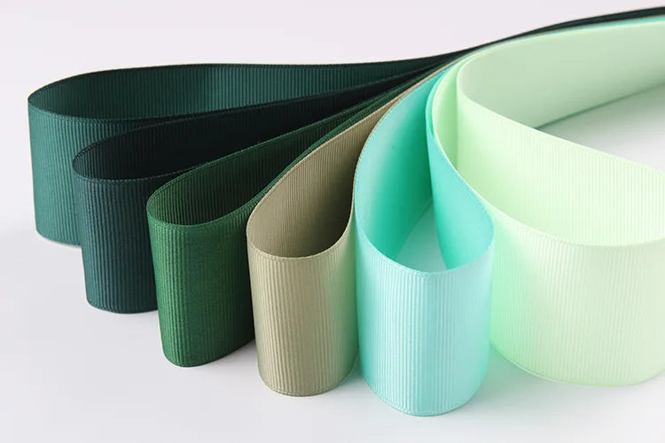 10 Meters Grosgrain Ribbon Solid Fabric for Gift Wrapping Wedding Bows Decoration Hair Sewing Supplies DIY Crafts Accessories