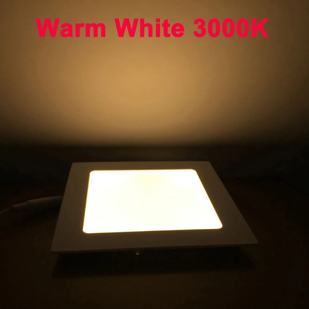 Ultra Thin LED Panel Downlight 3W 6W 9W 12W15W