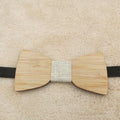 Fashion New Style Mustache Geometry Children Wooden Bowtie Baby Kid Classical Pet Bamboo Wood Butterfly Bow ties