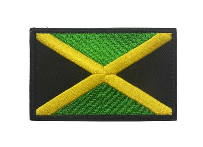 1 PC Luxembourg Estonia Lebanon Jordan Jamaica Country Fabric Flag Patch Sew on Clothes Armband Backpack Sticker DIY Accessories