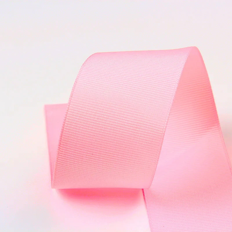 10 Meters Grosgrain Ribbon Solid Fabric for Gift Wrapping Wedding Bows Decoration Hair Sewing Supplies DIY Crafts Accessories