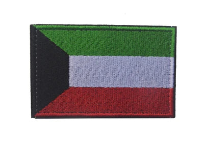 1 PC Luxembourg Estonia Lebanon Jordan Jamaica Country Fabric Flag Patch Sew on Clothes Armband Backpack Sticker DIY Accessories