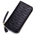RFID Wallet for Women  Genuine Leather Female Travel Purse Zipper  Women's Wallet 36 Card Holder мини кошелек жен