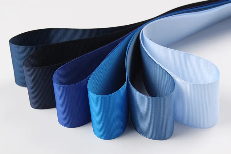 10 Meters Grosgrain Ribbon Solid Fabric for Gift Wrapping Wedding Bows Decoration Hair Sewing Supplies DIY Crafts Accessories