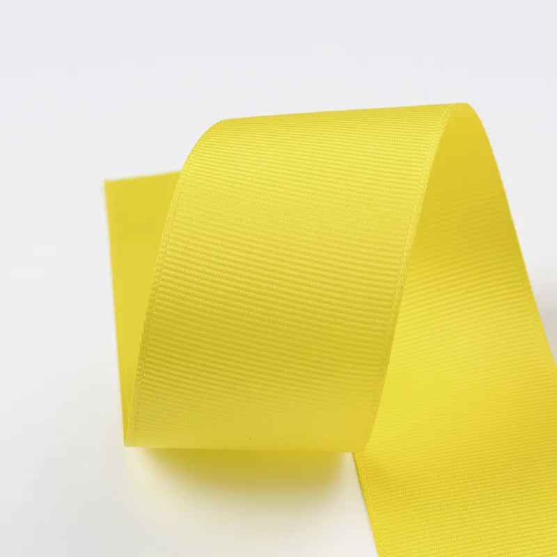 10 Meters Grosgrain Ribbon Solid Fabric for Gift Wrapping Wedding Bows Decoration Hair Sewing Supplies DIY Crafts Accessories