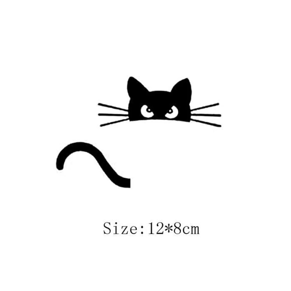 Cute Cat Wall Switch Sticker Home Decor Decal Home Decoration Sticker Wall Sticker Decal