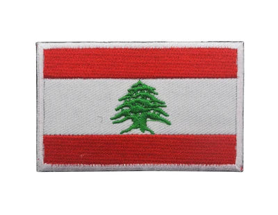 1 PC Luxembourg Estonia Lebanon Jordan Jamaica Country Fabric Flag Patch Sew on Clothes Armband Backpack Sticker DIY Accessories