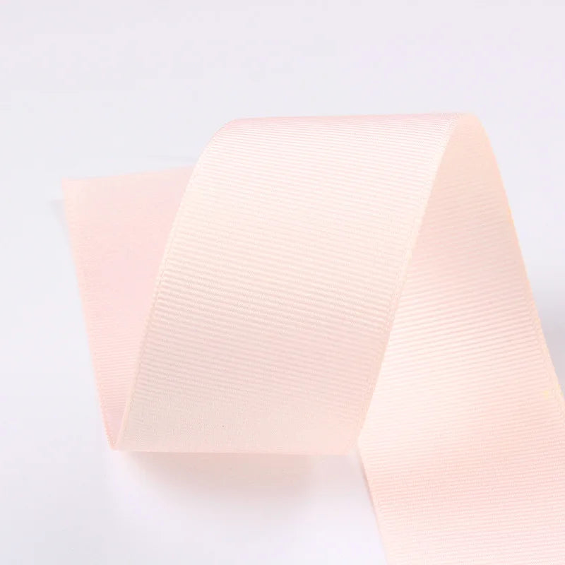 10 Meters Grosgrain Ribbon Solid Fabric for Gift Wrapping Wedding Bows Decoration Hair Sewing Supplies DIY Crafts Accessories