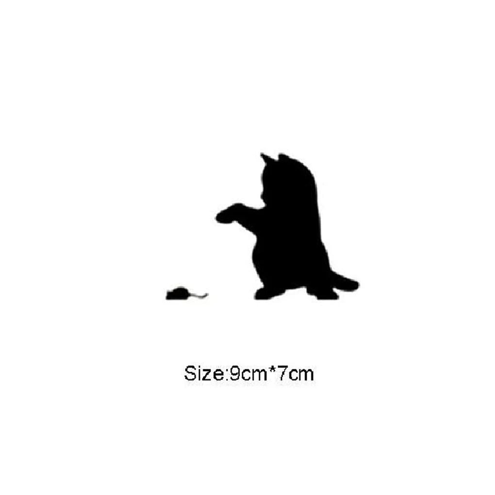Cute Cat Wall Switch Sticker Home Decor Decal Home Decoration Sticker Wall Sticker Decal