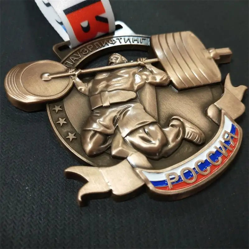 Marathon Run Finisher Medals Road Mountain Bike Medal Soccer Medal Custom Pickleball Medal Manufactural Custom Medals