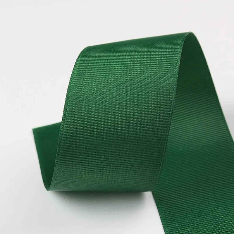 10 Meters Grosgrain Ribbon Solid Fabric for Gift Wrapping Wedding Bows Decoration Hair Sewing Supplies DIY Crafts Accessories