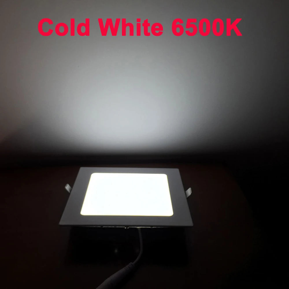 Ultra Thin LED Panel Downlight 3W 6W 9W 12W15W