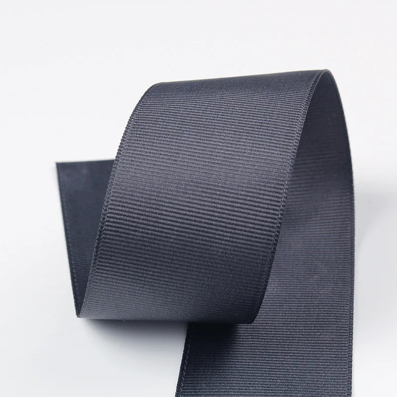 10 Meters Grosgrain Ribbon Solid Fabric for Gift Wrapping Wedding Bows Decoration Hair Sewing Supplies DIY Crafts Accessories