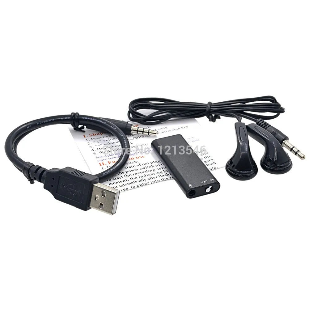 Global Smallest 8g/16g Professional Voice Recorder Digital Audio
