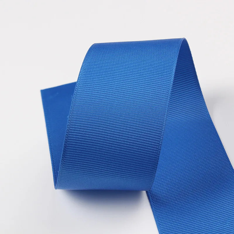 10 Meters Grosgrain Ribbon Solid Fabric for Gift Wrapping Wedding Bows Decoration Hair Sewing Supplies DIY Crafts Accessories