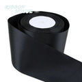 (25 yards/roll) 3" (75mm) Single Face Satin Ribbon Webbing Decoration Gift Christmas Ribbons