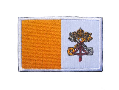 1 PC Luxembourg Estonia Lebanon Jordan Jamaica Country Fabric Flag Patch Sew on Clothes Armband Backpack Sticker DIY Accessories