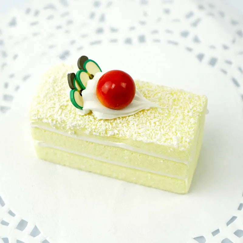 Simulation Artificial Cake for Home Kitchen Decor Wedding Christmas Party Valentine's Day Dessert Prop - Food Display
