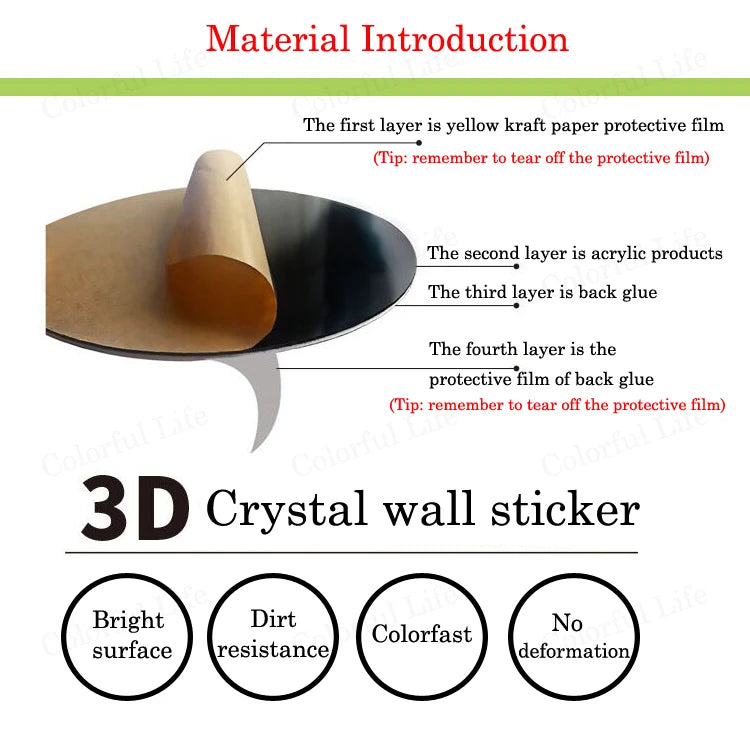 Simple Line Geometry Mirror Acrylic Wall Stickers, Living Room Wall Decoration, Originality 3D, DIY Home Decor