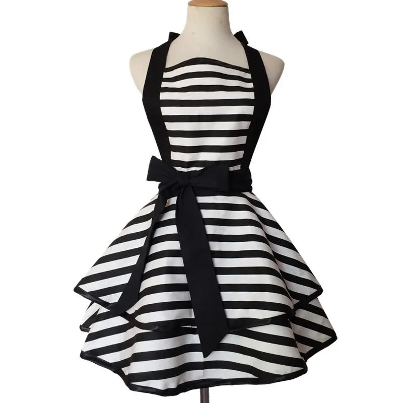 Lovely Apron Cute  Large Swing Princess Apron kitchen Cooking Oilproof Aprons for Women Girls