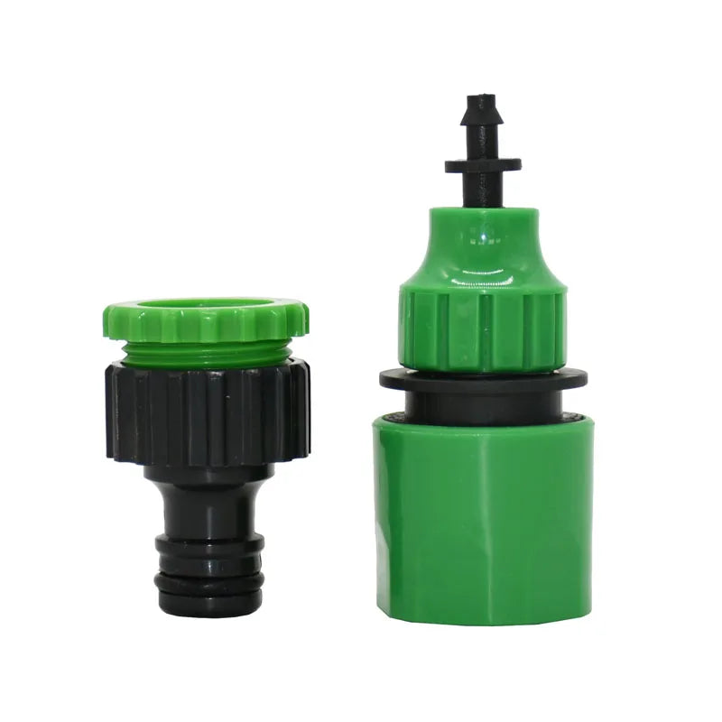 1/4 inch Garden Hose Water Quick Connector To 1/2 3/4 Male 3/8"  Hose Connector Watering 1PCS