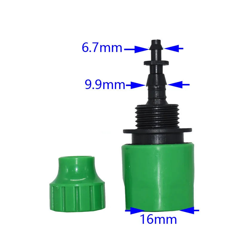 1/4 inch Garden Hose Water Quick Connector To 1/2 3/4 Male 3/8"  Hose Connector Watering 1PCS