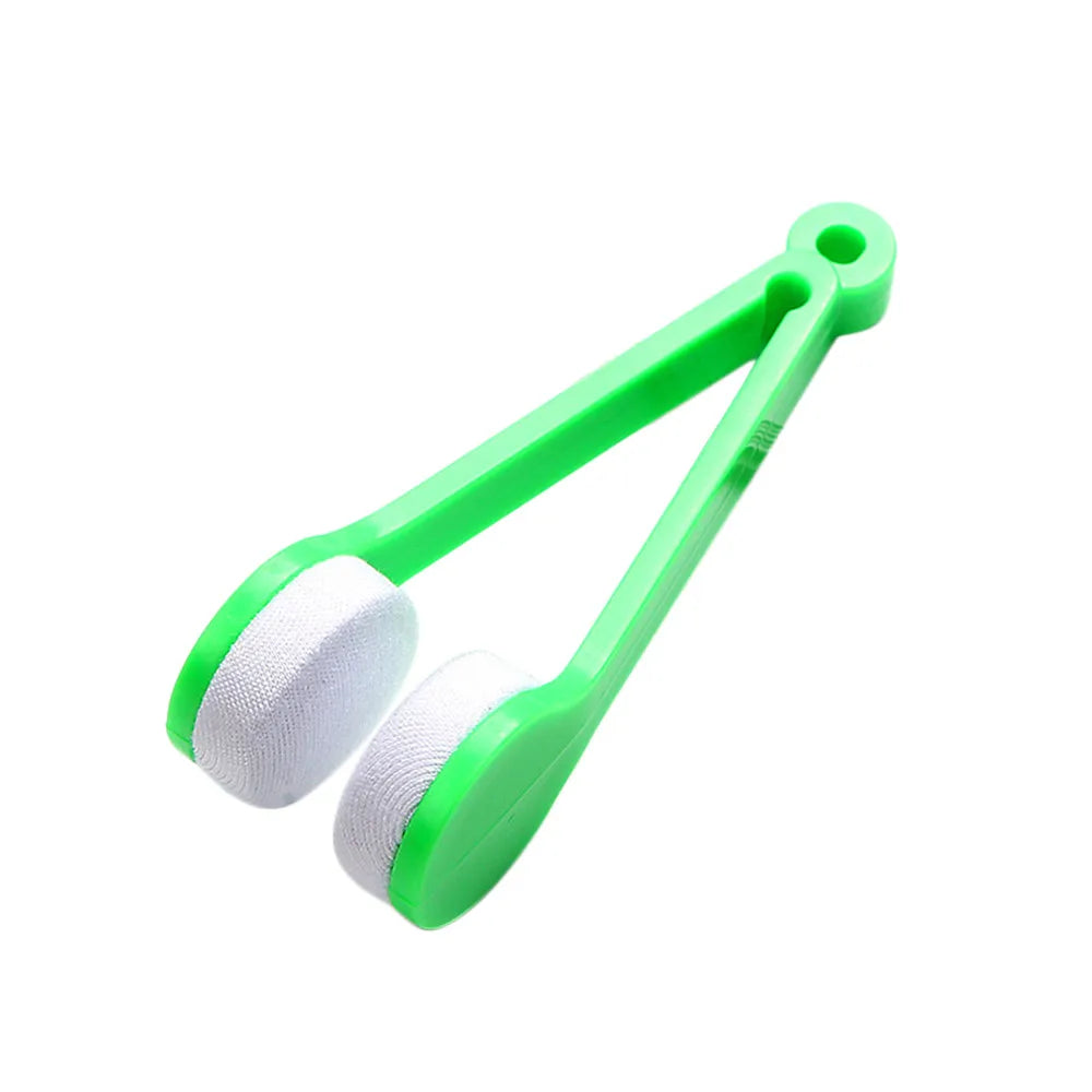 Mini Portable Microfiber Brush For Glasses Eyeglass Spectacles Microfiber Cleaning Brushes Sunglasses Screen Cleaner Tools d5