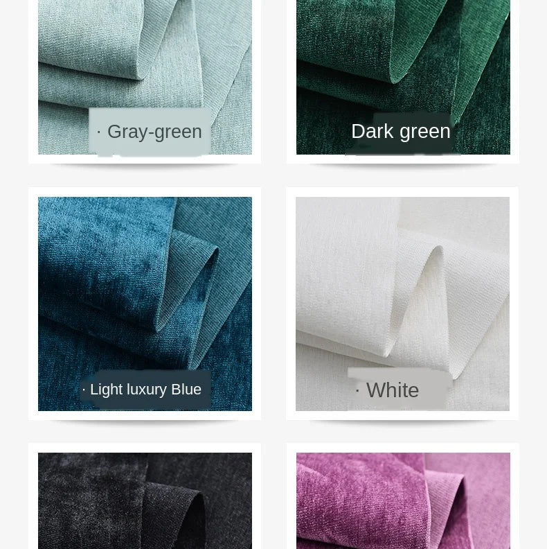 Anti-cat Scratch Chenille Fabric By The Meter for Upholstery Sofa Furniture Curtain Tablecloth Sewing Thick Wear-resistant Cloth