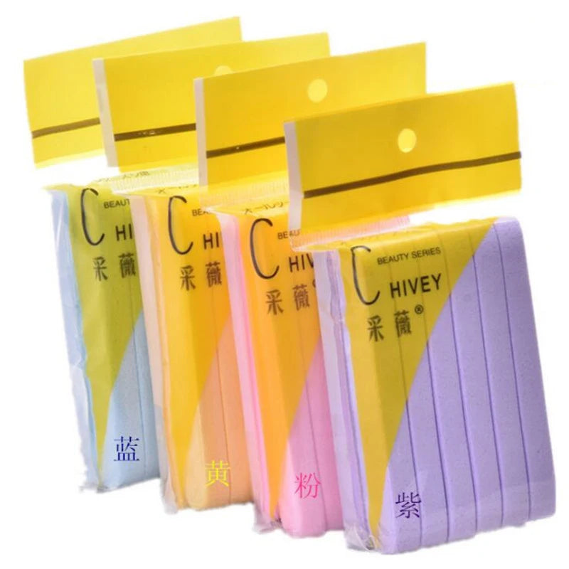 12PCS/Set Cosmetic Puff Compressed Cleaning Sponge Facial Clean Washing Pad Remove Makeup Skin Care Tool Cleansing Puff