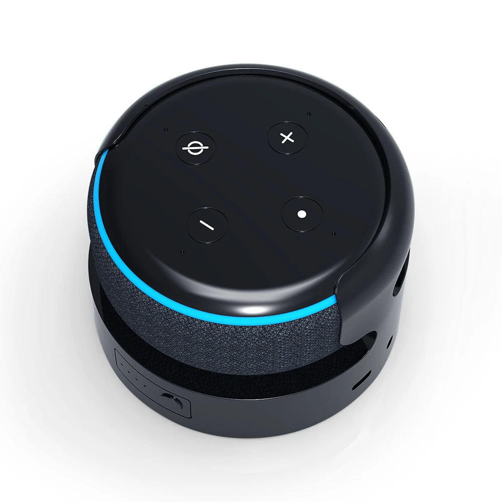 Battery Base for Echo Dot 3rd Gen Alexa Speaker Holder Mount Rechargable Docking Station For Echo Dot 3rd wireless Charger