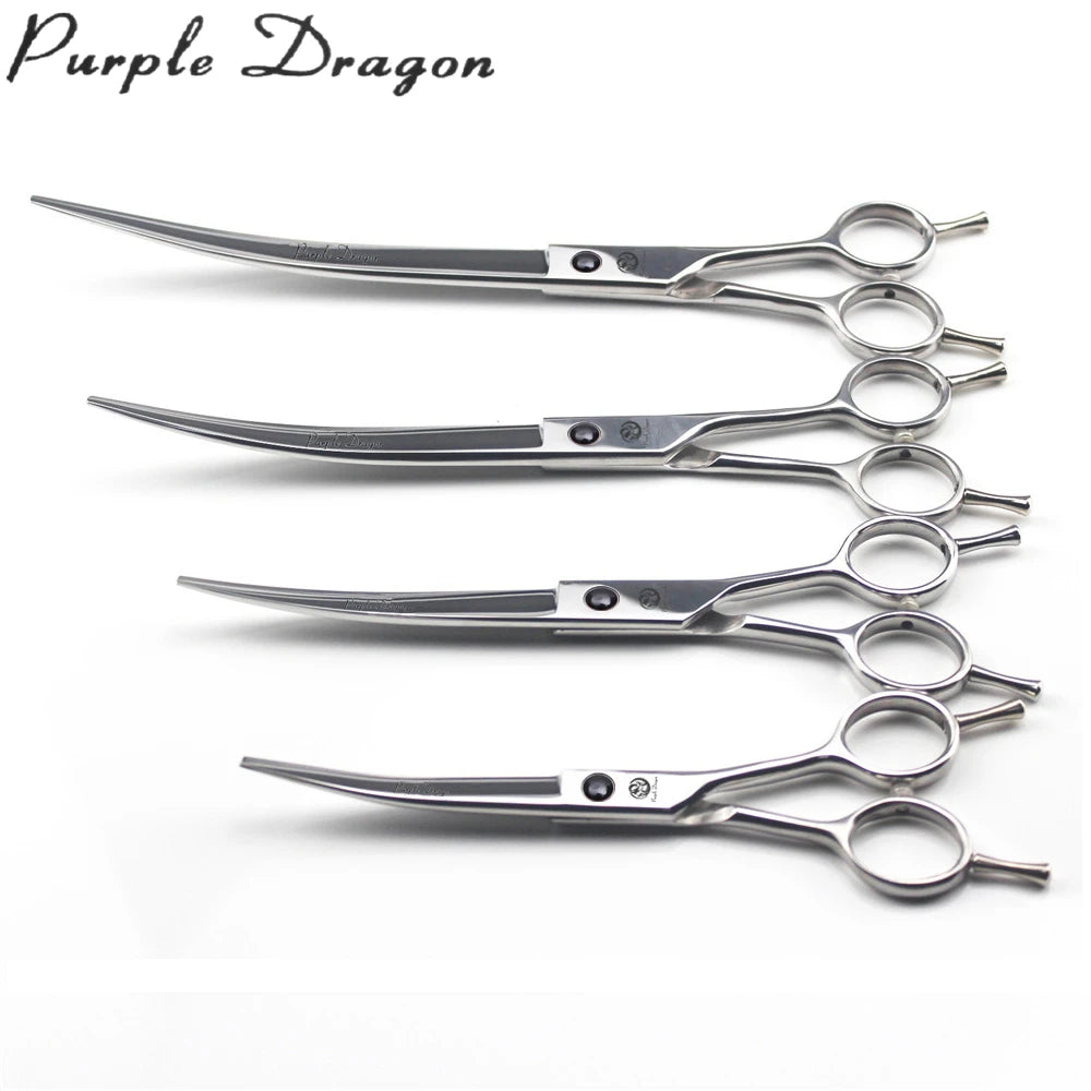 Dog Grooming Scissors Professional 5.5" 6" 7" 8" JP Stainless Bend UP Scissors Up Curved Shears Pet Scissors Animal Shears Z1028