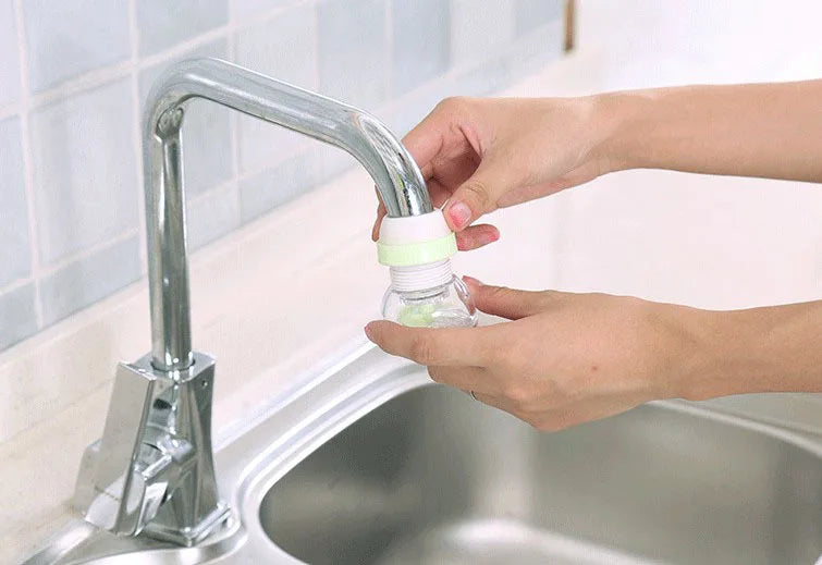 Water Saving Tap Rotatable Kitchen Faucet Extender Adjustable Adapter Sink Faucet Extenders Filter Bathroom Sink Accessories