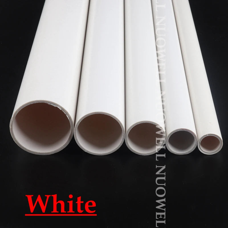 2Pcs 50CM Length O.D 20-110mm PVC Pipe Garden Irrigation Inlet Pipe Fittings Aquarium Fish Tank Water Supply UPVC Tube
