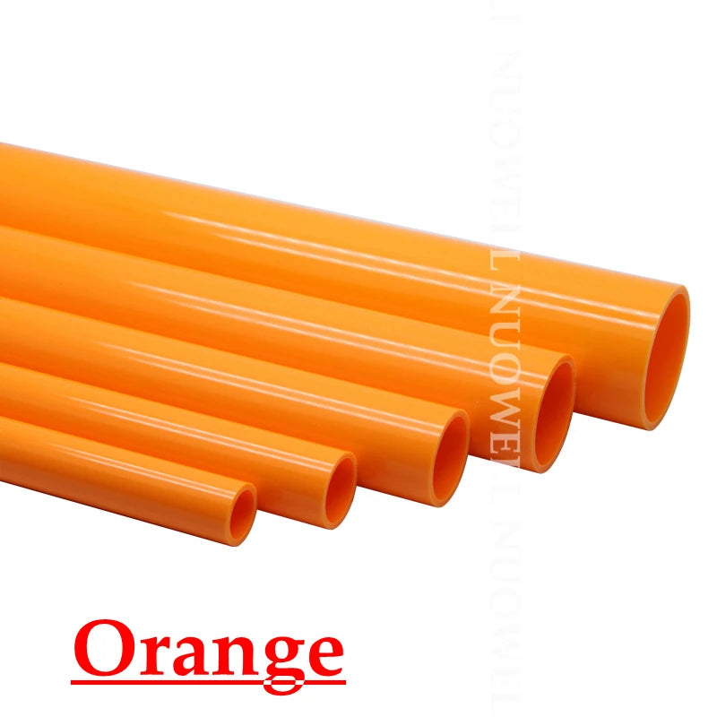 2Pcs 50CM Length O.D 20-110mm PVC Pipe Garden Irrigation Inlet Pipe Fittings Aquarium Fish Tank Water Supply UPVC Tube