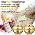 AILKE Whitening Skin Care Set, Reduce Wrinkles, Dark Spots, Even Skin Tone, Women Beauty Cosmetics for All Skin Types