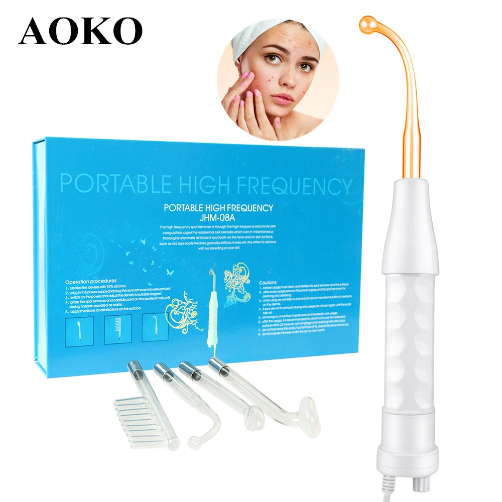 High Frequency Facial Electrotherapy Beauty Device