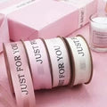10 Meters Grosgrain Ribbon Solid Fabric for Gift Wrapping Wedding Bows Decoration Hair Sewing Supplies DIY Crafts Accessories