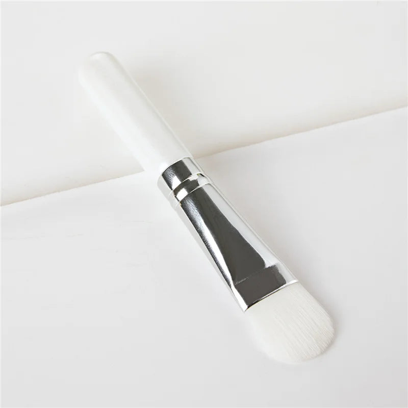 Ronshadow Single Portable Woonden Handle Mask Cream Makeup Brush Facial Face Skin Care Make up Tool