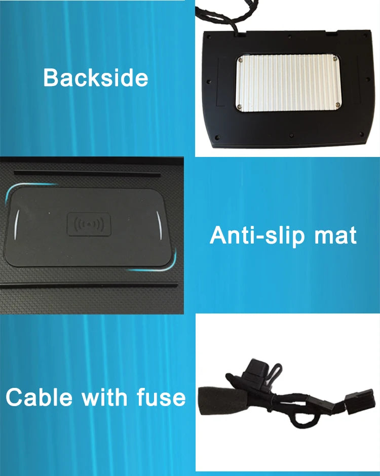 wireless charger For Honda Civic 2018 2020 phone holder car charge fast charging pad mobile mount Accessories